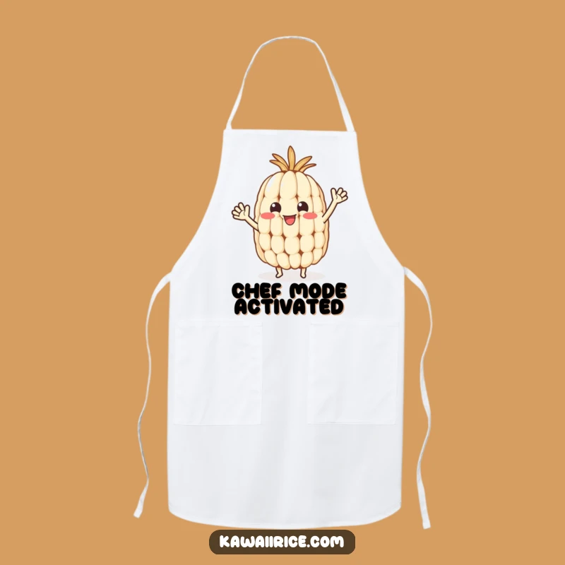 Funny Rice Grain Wave Apron - Kitchen Character's Celebratory Style