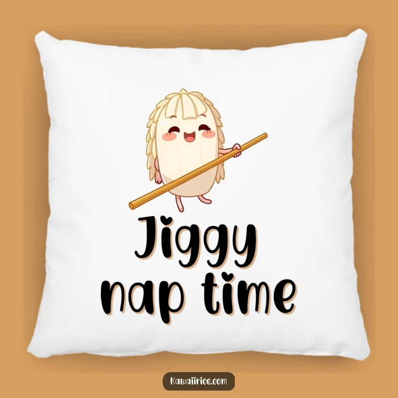 Funny Rice Jig Pillow: Add Comfort and Merriment, Humorous Grain