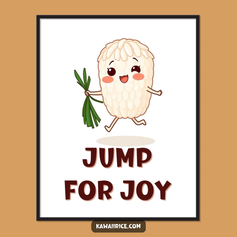 Funny Rice Seaweed Rope Digital Print: Instant Activity, Humorous Art