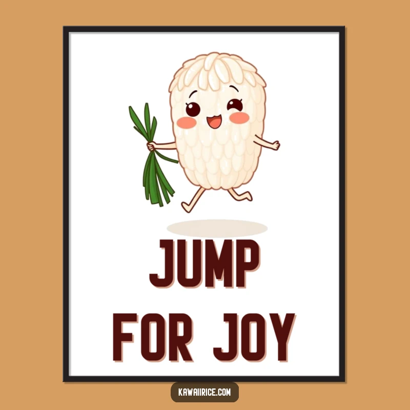 Funny Rice Seaweed Rope Poster: Decorate with Activity, Humorous Art
