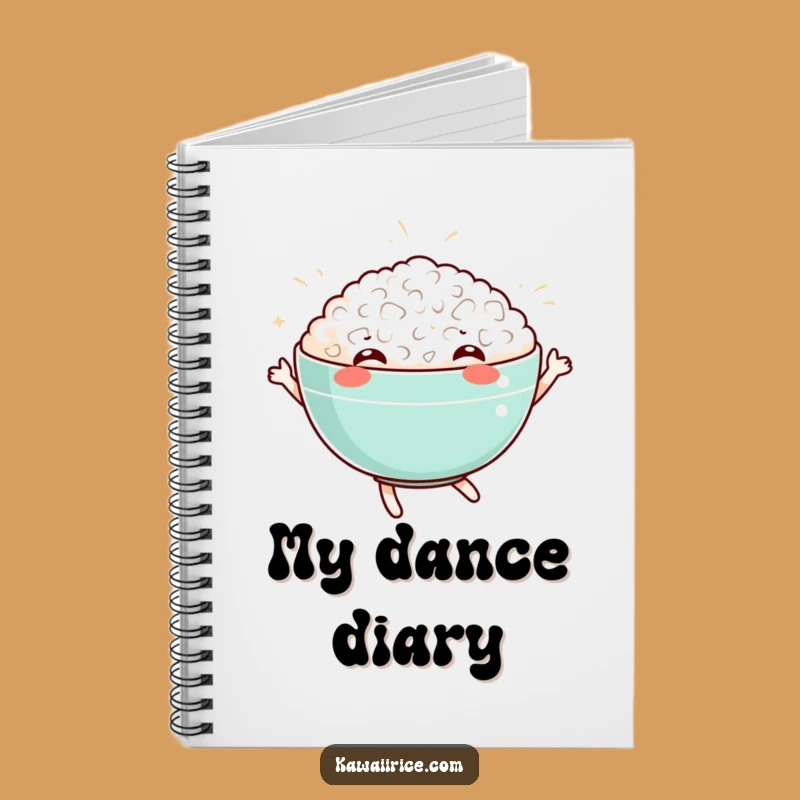 Funny Dancing Rice Bowl Notebook: Jot Down Jokes, Creative Journal