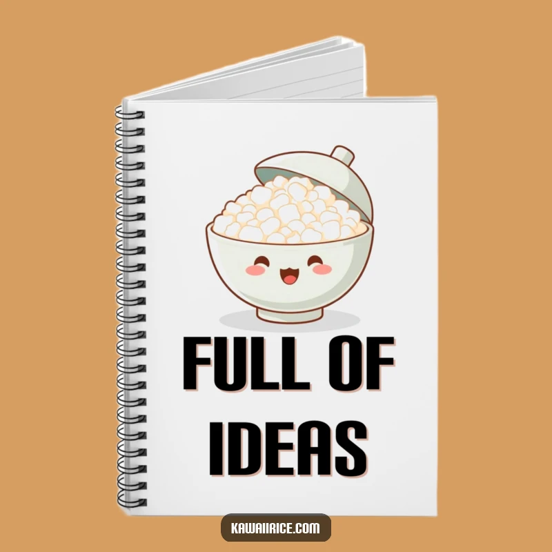 Funny Rice Bowl Cheer Notebook: Take Notes with Joy, Humorous Cover
