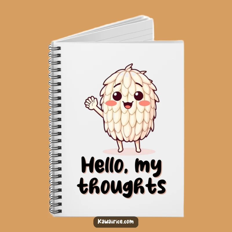 Funny Waving Rice Grain Notebook: Jot Down Friendly Notes, Journal Fun