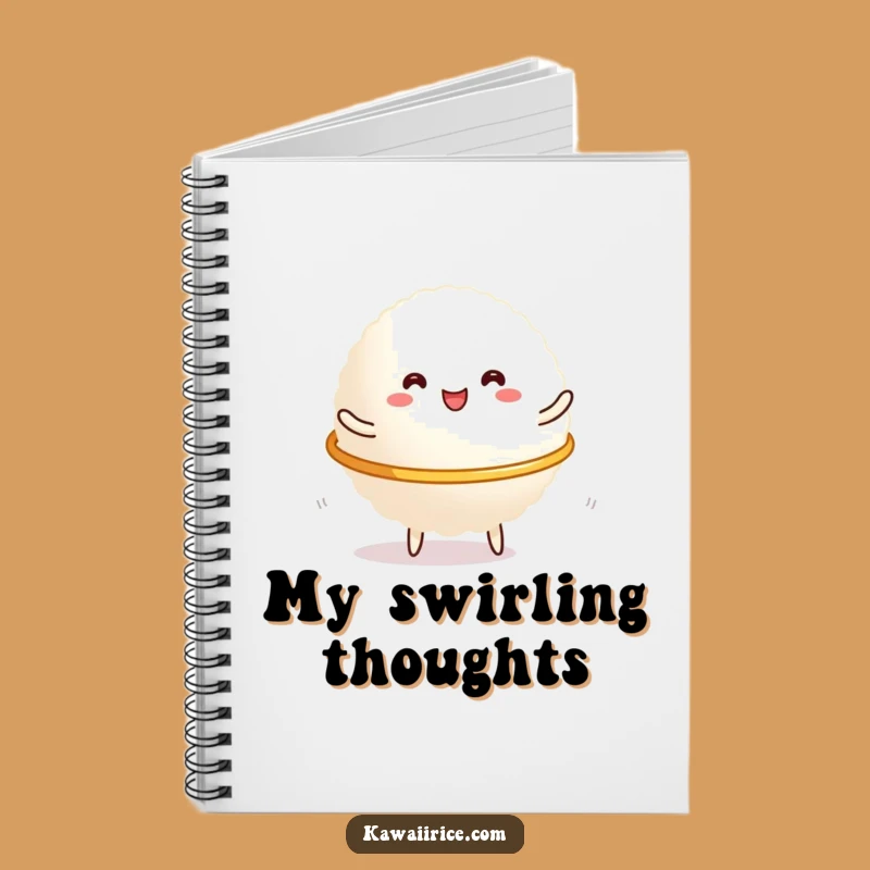 Funny Rice Hula Hoop Notebook: Jot Down Ideas with This Humorous Grain Cover