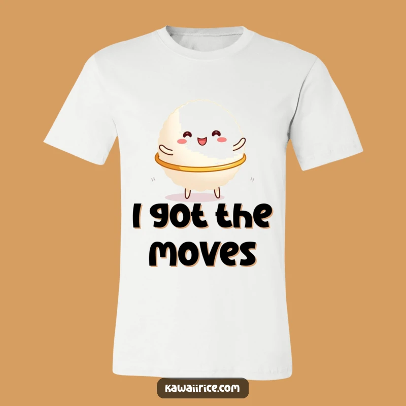 Funny Rice Hula Hoop T-Shirt: Wear Your Joyful Grain Spirit, Great Humorous Gift